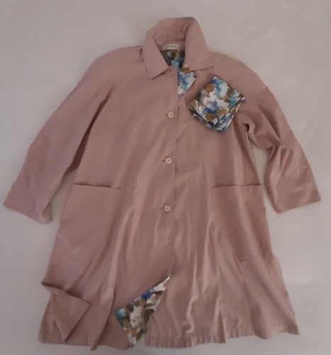 Impermeabile leggero rosa