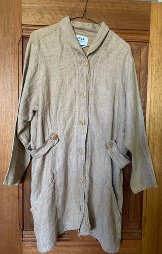 Giacca lunga flax donna avena - donna,