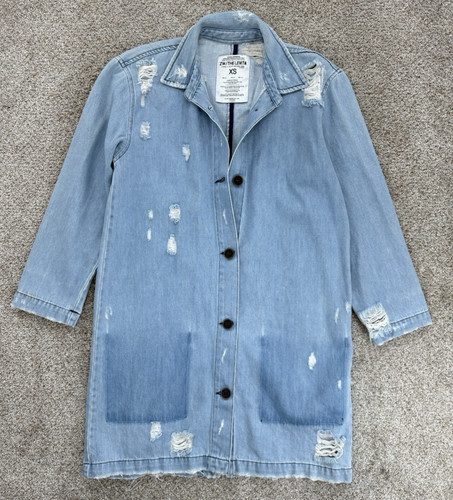 Cappotto denim zara - denim, zw