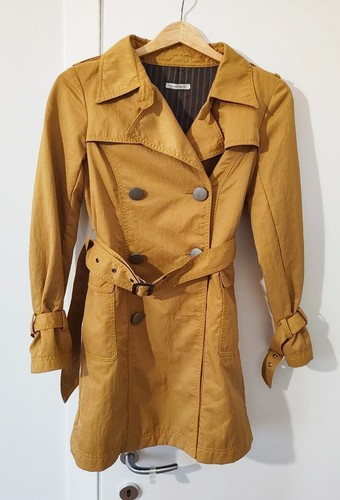 Trench donna giallo - trench, senape